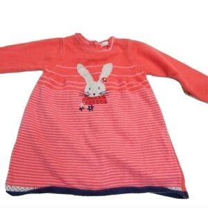 Catimini Bunny Sweater Dress